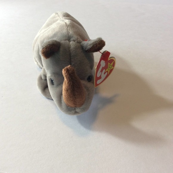 1996 Spike Rhino Ty Beanie Baby VINTAGE RETIRED NWT - Picture 2 of 5